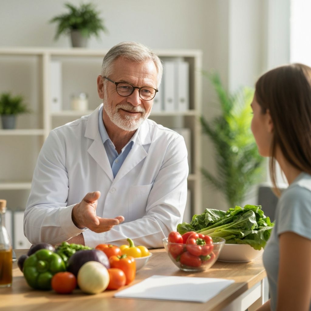 Healthy nutrition consultation